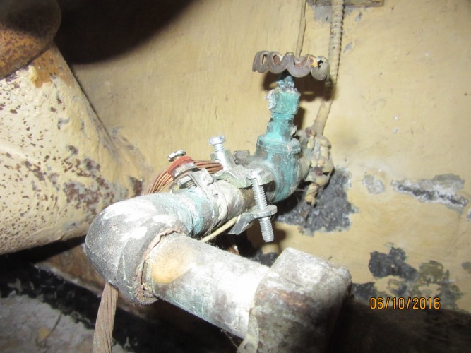 Ace Home Inspection, Inc » Corroded main water valve